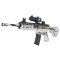 Karabin M416 Szary na Kulki Wodne + Akcesoria