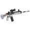Karabin M416 Szary na Kulki Wodne + Akcesoria