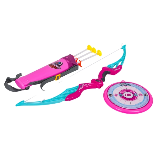 Zestaw Łucznika Różowy + Akcesoria