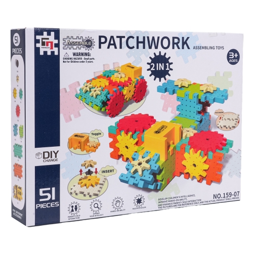 Zestaw Klocków STEAM 51el.