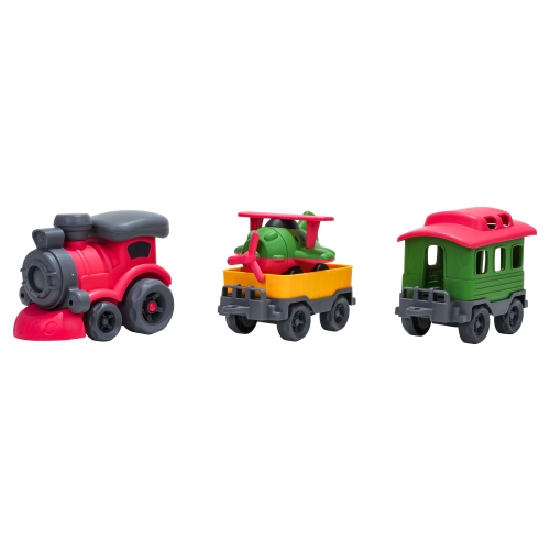 Zabawki ekologiczne pociąg