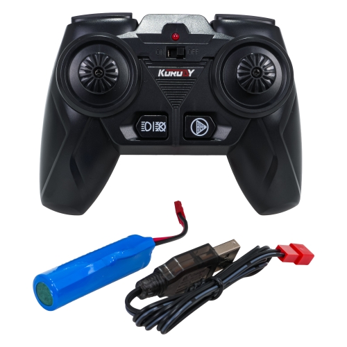 Traktor + Spych R/C 1:24 Czerwony