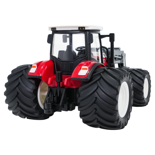 Traktor + Spych R/C 1:24 Czerwony