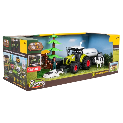 Zestaw Farmerski z Traktorem