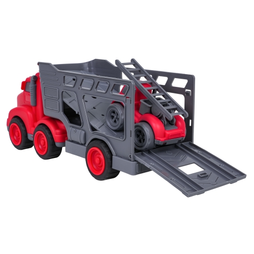 Zestaw Pojazdów Laweta + Autka Straż Pożarna