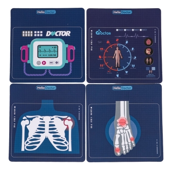 MEGA Zestaw Lekarza Niebieski + Akcesoria