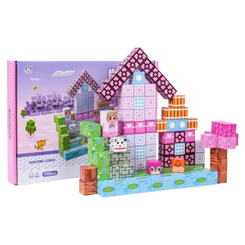 Zestaw Klocki Magnetyczne 110el. Zestaw XL