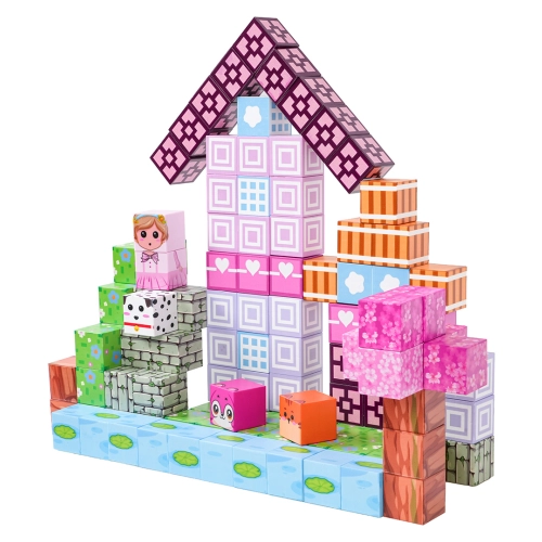 Zestaw Klocki Magnetyczne 110el. Zestaw XL