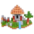 Klocki Magnetyczne 312 el. – Zestaw 3D Domek z Ogrodem Kostki