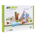 Klocki magnetyczne 88 elementów – zestaw 3D Minecraft