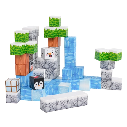 Zestaw Kostek, Klocków Magnetycznych 66el.