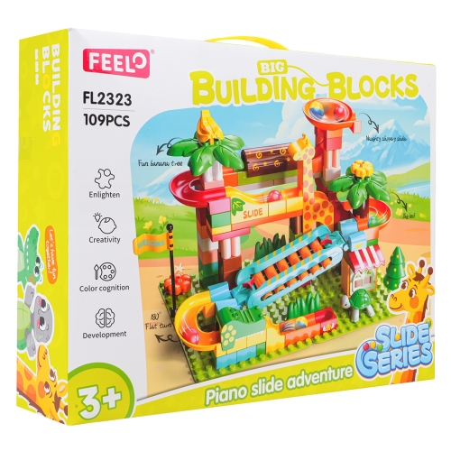 Klocki Konstrukcyjne Tor Kulka Safari