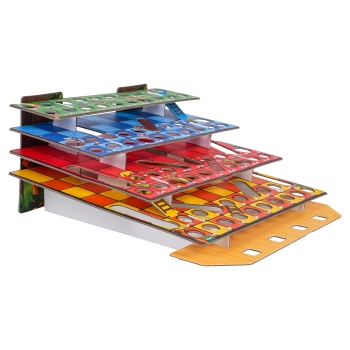 Gra Planszowa 3D Wąż Drabiny