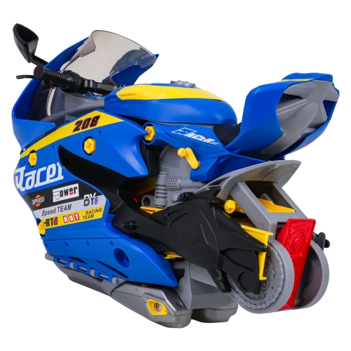 MEGA Parking z Funkcją Dymu Motocykl