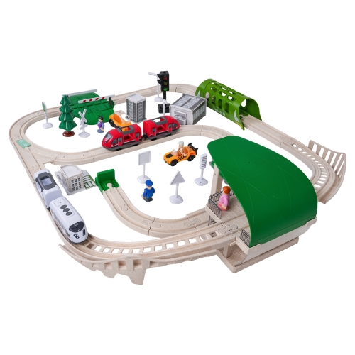 Kolejka Miasto z Funkcją Świateł i Dźwięku 80el.