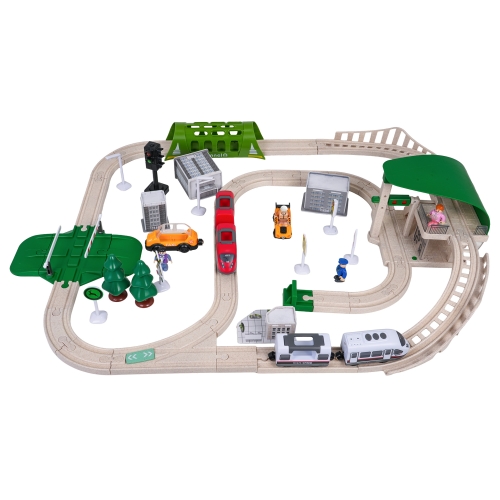 Kolejka Miasto z Funkcją Świateł i Dźwięku 80el.