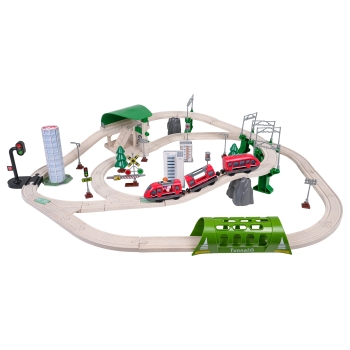 Kolejka Miasto z Funkcją Świateł i Dźwięku 89el.