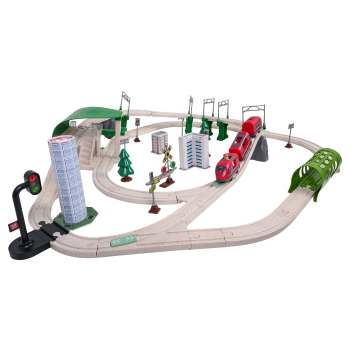 Kolejka Miasto z Funkcją Świateł i Dźwięku 89el.