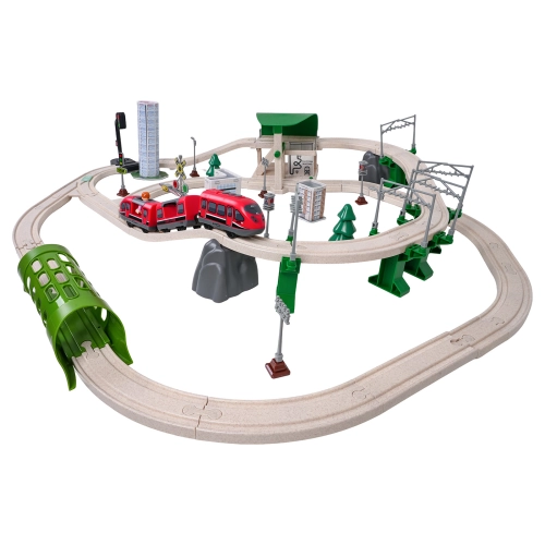 Kolejka Miasto z Funkcją Świateł i Dźwięku 89el.