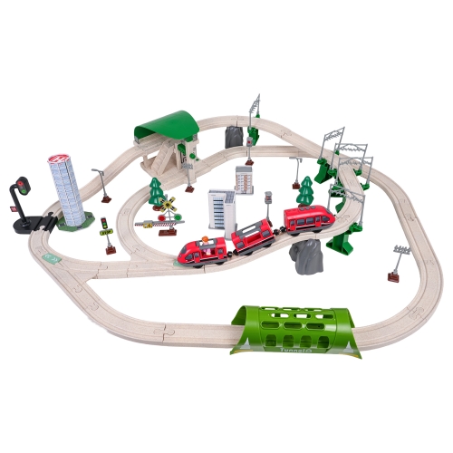 Kolejka Miasto z Funkcją Świateł i Dźwięku 89el.