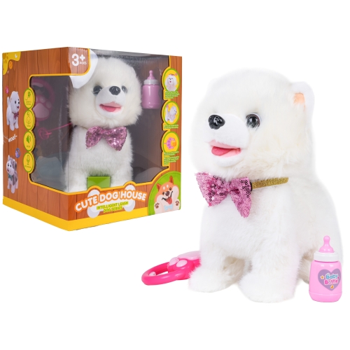 Interaktywny Pies Biały