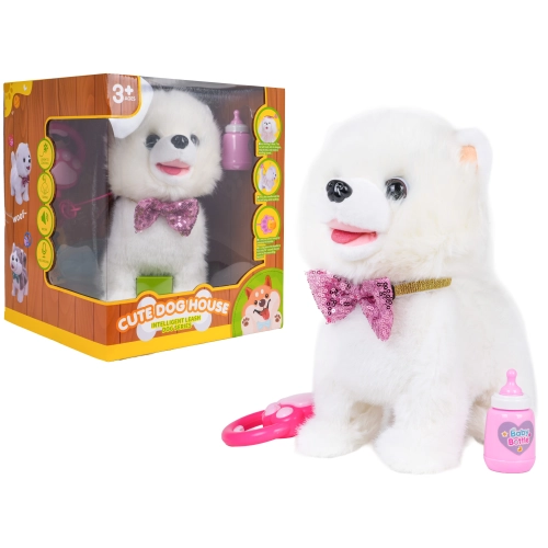 Interaktywny Pies Biały