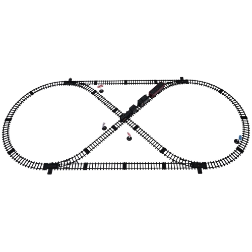 Kolejka Retro z Funkcją Dymu, Świateł i Dźwięku