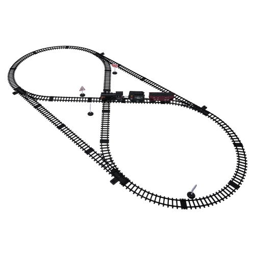 Kolejka Retro z Funkcją Dymu, Świateł i Dźwięku