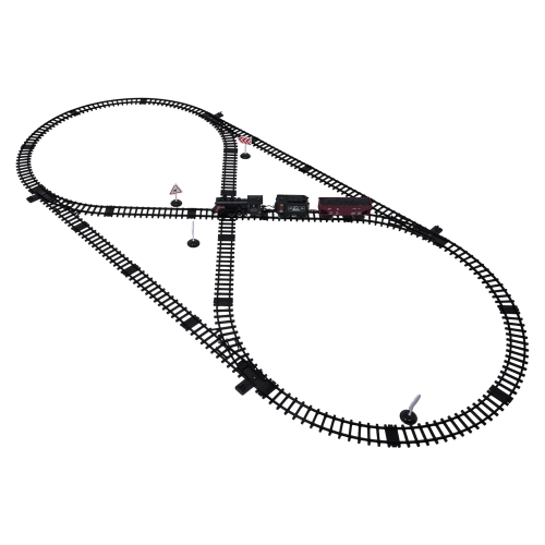 Kolejka Retro z Funkcją Dymu, Świateł i Dźwięku