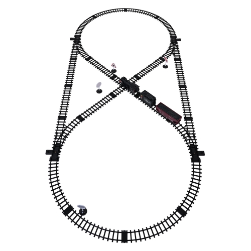 Kolejka Retro z Funkcją Dymu, Świateł i Dźwięku