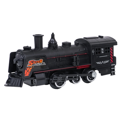 MEGA Kolejka Retro z Funkcją Dymu, Świateł i Dźwięku