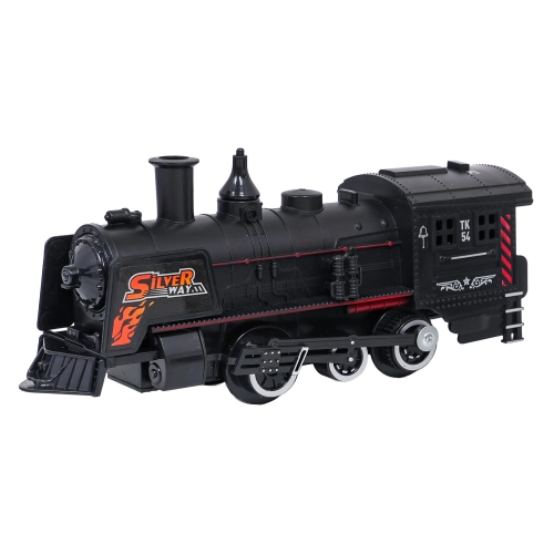 MEGA Kolejka Retro z Funkcją Dymu, Świateł i Dźwięku