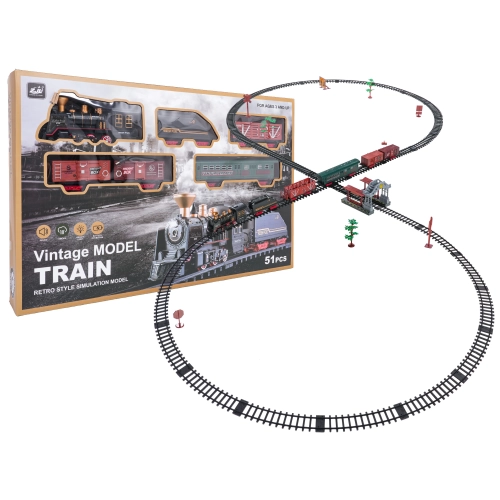 Kolejka z Funkcją Dymu Vintage