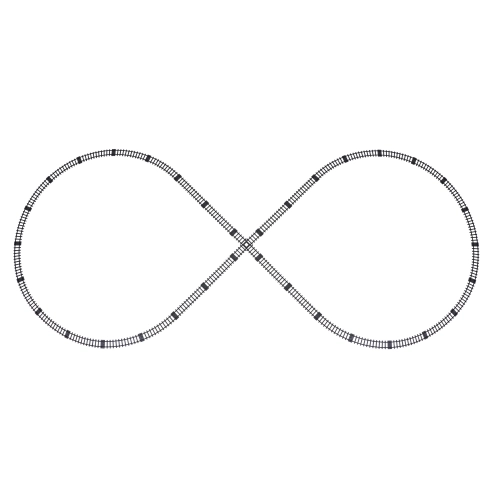 Kolejka z Funkcją Dymu Vintage