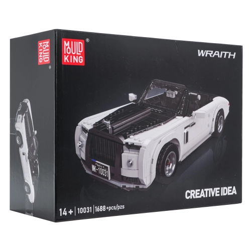 Zestaw Klocków Pojazd Biały Kabriolet 1603el.