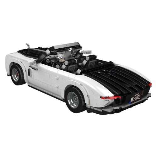 Zestaw Klocków Pojazd Biały Kabriolet 1603el.