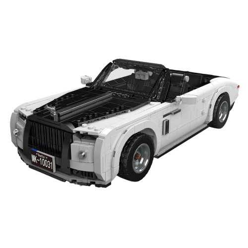 Zestaw Klocków Pojazd Biały Kabriolet 1603el.