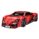 Zestaw Klocków Pojazd Sportowe Czerwone 1311el.
