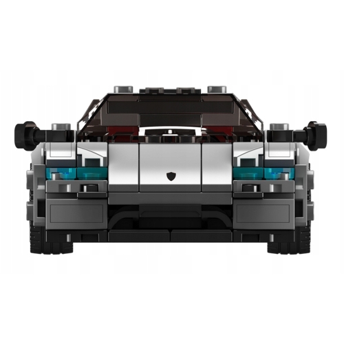 Zestaw Klocków Pojazd Sportowe Srebrne 388el.