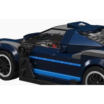 Zestaw Klocków Pojazd Sportowe Czarny 405el.