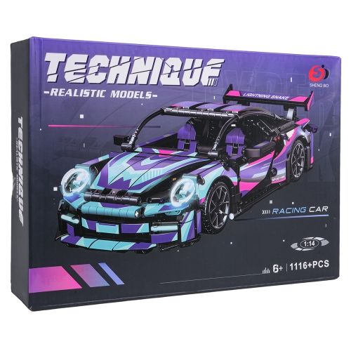 Klocki Auto Sportowe 1116el.