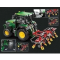 Zestaw Klocków Traktor Zielony + Akcesoria 1828el.