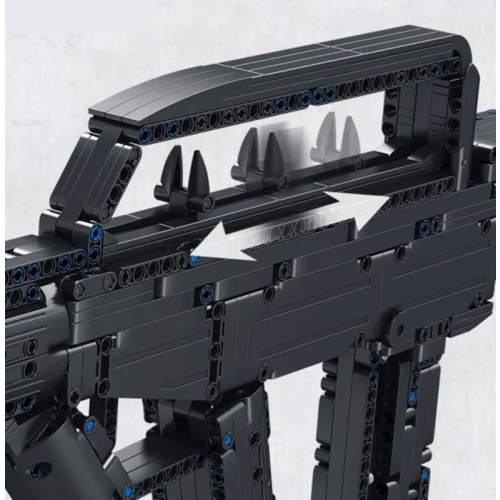 Zestaw Klocków Militaria Karabin 1133el.