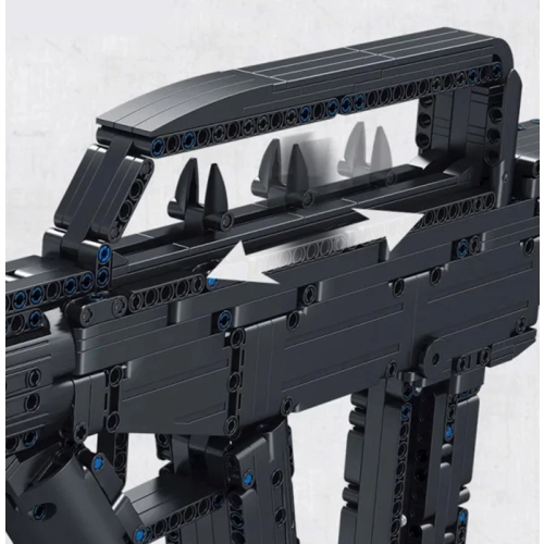 Zestaw Klocków Militaria Karabin 1133el.