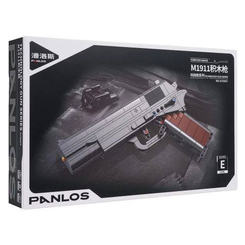 Zestaw Klocków Militaria Pistolet 333el.