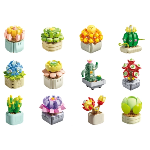 Zestaw Klocków Kwiaty 1097el.