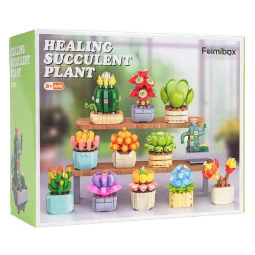 Zestaw Klocków Kwiaty 1097el.