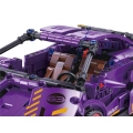 Zestaw Klocków Auto Sportowe Fioletowe 470el.