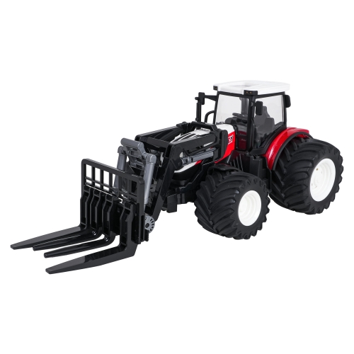 Traktor Czerwony R/C Z Turem