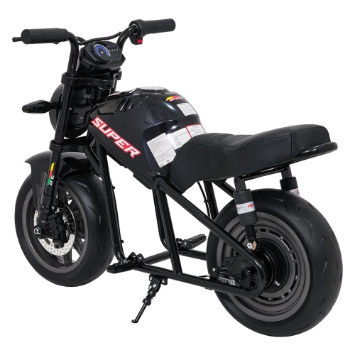 Motor elektryczny SUPERMOTO 300W 24V amortyzatory EVA do 50kg Czarny
